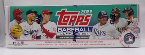 Set di fabbrica 2022 Topps Baseball SIGILLATO con TUTTE LE 660 carte Ser 1 e Ser 2 più BONUS! - Foto 1 di 5