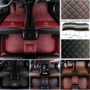 For Dodge Car Floor Mats Waterproof All Weather Handmade Custom Auto Carpets  - Foto 1 di 32