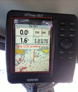 1 pcs LCD For GARMIN GPSMAP 182C MARINE CHART PLOTTER FISHFINDER GPS Replacement - Picture 1 of 6