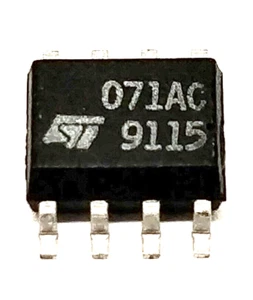 5 Stück TL071ACD | LOW NOISE J-FET SINGLE OP AMP | 4 MHz | 16 V/μs | SO-8 - Picture 1 of 5
