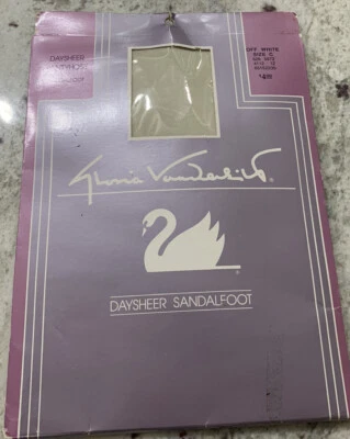 Pantimedias Gloria Vanderbilt Día Sandalia Transparente Off White TALLA C Foto 1 de 4