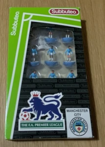 Manchester City Subbuteo 63744 FA Premier League Brother Shirts - Picture 1 of 11