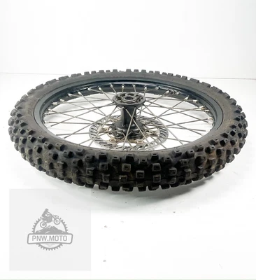 Suzuki RMZ250 RMZ 250 2004 2005 2006 OEM LLANTA DELANTERA CUBO NEUMÁTICO COMPLETO Foto 1 de 4