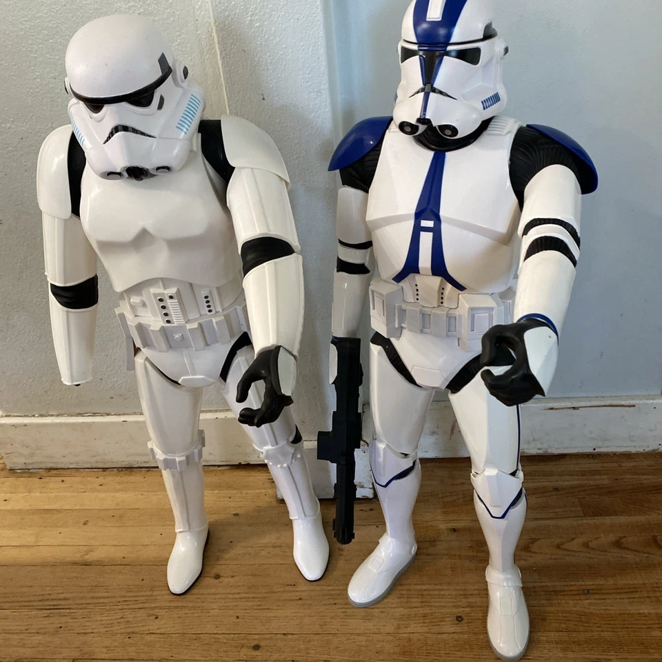 Star Wars Storm Trooper & 501st Trooper Giant Size 31" Inch Figure Jakks Pacific - Image 1 of 4