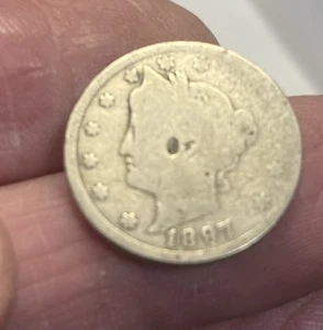 Moneda de níquel Liberty Head V de 1897 y 1906 - Imagen 1 de 6