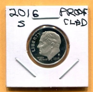 Juwel 2016-S PP Ultra-Kamee plattiert Roosevelt Groschen - kostenloser Versand - Bild 1 von 4