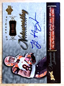 T.J. Houshmandzadeh /25 (AUTO) 🐅 2007 UD Premier - Cincinnati Bengals - Picture 1 of 4
