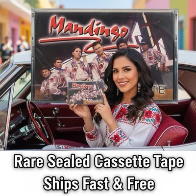 Mandingo – Ganas De Amarte Cassette SEALED Fonovisa Rare Regional Mexican - Imagem 1 de 4