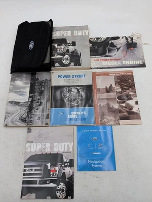 2010 Ford Super Duty F250 F350 F450 Diesel Owners Manual SET 6.0 6.4 Diesel - Image 1 of 4