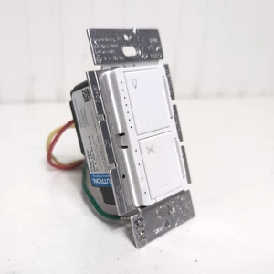 Lutron Maestro Lüftersteuerung und Lichtdimmer MACL-LFQ - vorher installiert - Bild 1 von 5