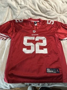 San Francisco 49ers Patrick Willis #52 Authentic Reebok NFL Jersey Size 52 - Picture 1 of 10