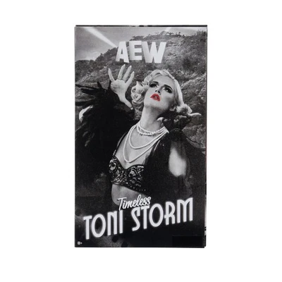 Timeless Toni Storm Black & White  AEW Ringside Exclusive Toy Wrestling Figure - Image 1 of 3