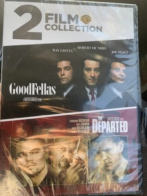 Goodfellas / The Departed DVD Ray Liotta Robert De Niro Joe Pesci Jack Nicholson Foto 1 de 3