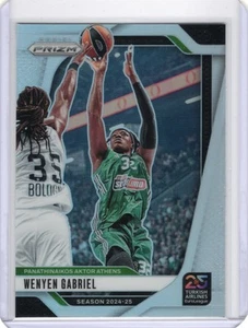 2024-25 Panini Prizm EuroLeague SILVER HOLO PRIZM #194 Wenyen Gabriel - Picture 1 of 2