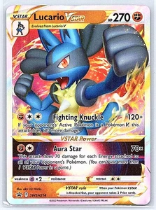 SWSH: Sword & Shield Promo Cards #SWSH214 Lucario VSTAR Near Mint or Better - Picture 1 of 2