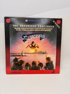 Superman II LaserDisc 1980 Action Family Classic Extended Play Warner - Picture 1 of 2