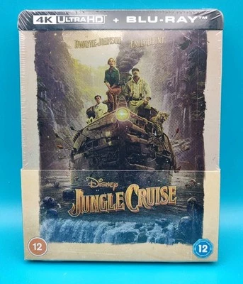 Disney's Jungle Cruise SteelBook 4K UHD Blu-ray, Ultra HD. UK. - Image 1 of 4