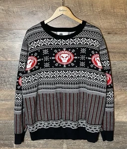 Metalheadz Weihnachtspullover Drum And Bass Goldie Sweatshirt - Large - Bild 1 von 7