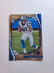 2021 Panini Absolute #134 Chuba Hubbard Retail Carolina Panthers Rookie - Bild 1 von 2