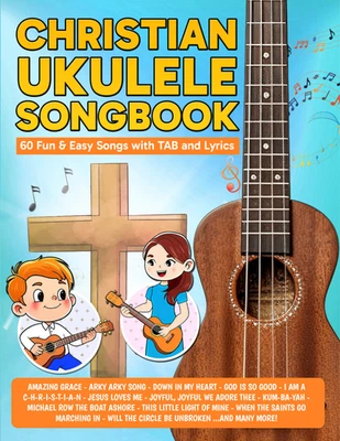 Christian  Ukulele Songbook - PDF FILE FORMAT - Image 1 of 4