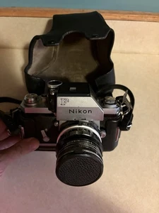 Nikon F first in F series Film Camera +Nippon Nikkor 50mm lens Vintage/Antique - Picture 1 of 8