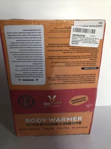 Neu versiegelt Go Gold Körperwärmer 40 Packungen pro Box. Bis zu 12 Stunden Wärme. Neu. - Bild 1 von 3