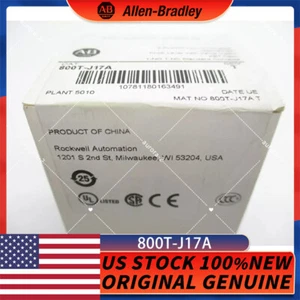 Nuevo interruptor selector Allen Bradley 800T-J17A envío gratuito - Imagen 1 de 3