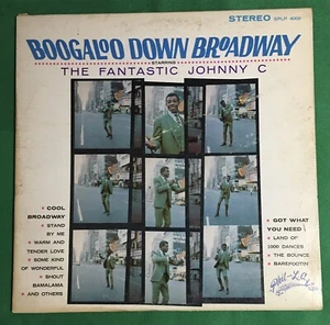 The Fantastic Johnny C Boogaloo Down Broadway LP Phil ~ L.A. Of Soul signiert (?) - Bild 1 von 5