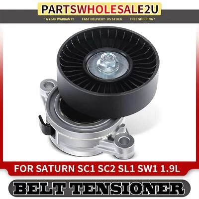 Serpentine Belt Tensioner for Saturn SL 91-02 SW1 SW2 SL1 SL2 SC SC1 SC2 L4 1.9L - Image 1 of 4
