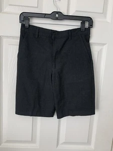 FRENCH TOAST School Uniform Boys Shorts Size 14 Navy Blue Flat Front - Picture 1 of 10