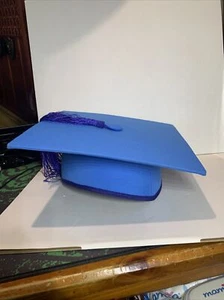 mountcastle mortarboard Blue Size 54 (2-105) - Picture 1 of 4