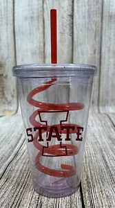 Iowa State Cyclones 16 oz Tumbler with Swirl Straw - SALE - Picture 1 of 4