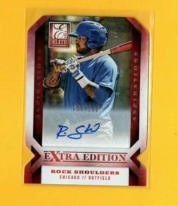 D14163 2013 Elite Extra Edition Signature Aspirations #90 Rock Shoulders #30/100 - Picture 1 of 1