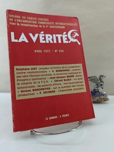 La Vérité 556, Avril 1972 - Picture 1 of 6