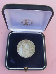 Greece 100 Drachmai 1978 SILVER UNC PROOF In cace.!! - Imagen 1 de 7