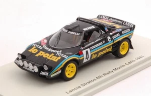 Lancia Stratos #4 6th Monte Carlo 1981 B.Darniche / A.Mahe' 1:43 Model S9098 - Picture 1 of 1
