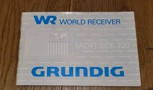 Grundig Yacht Boy 230 Bedienungsanleitung - Bild 1 von 1