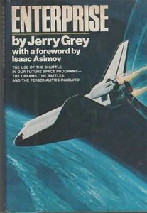 SPACE BOOK (1979) "ENTERPRISE" (Jerry Grey) 1st Edition HC (Asimov Foreword) - Picture 1 of 2