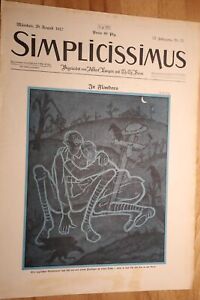 Simplicissimus, 22. Jg., Nr. 22, 28. August 1917. Begründet von Albert Langen un