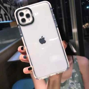 Custodia telefono antiurto colore fluorescente per iPhone 16 Pro Max 15 14 13 12 11 - Foto 1 di 30