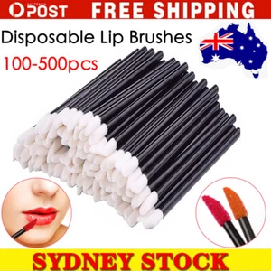 200/500/1000 Pcs Lip Gloss Brush Disposable Wands Lipstick Applicator Brushes - Picture 1 of 17