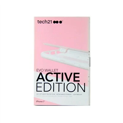 TECH21 CASE FOR IPHONE SE 3 SE 2 8 7 6S 6 EVO WALLET ACTIVE EDT *NEW1** T21-5469 - Image 1 of 4