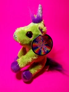 Winkeez Unicorn Plush Uriah Stuffed Animal Toy Green 2021  - Picture 1 of 5