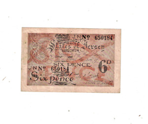 Jersey 1941-42 6 Pence P1