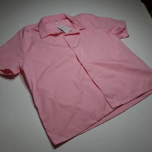 Tuoweey Mens Badman Dragon Ball Z Vegeta Button Down Pink Costume Shirt Size 2XL - Picture 1 of 13
