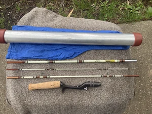 RARE 4 PIECE SHAKESPEARE WONDEROD PRESIDENTIAL #329 CASTING ROD W/TUBE, SOCK - Picture 1 of 23