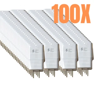 Wholesale Lot For Samsung Adaptive Fast USB Wall Charger Power Adapter Universal - Picture 1 of 30