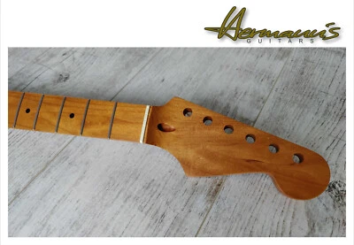Str*t Roasted Canad. Maple Neck mit Maple Fretboard, Glänzend, 22 Frets  SMM-03 - Bild 1 von 4