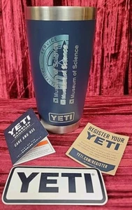 1X NEW YETI NEW 3RD PARTY SAMPLE W/ NO LIDS OR COVER EGRAVED TESTER CUP - Picture 1 of 9