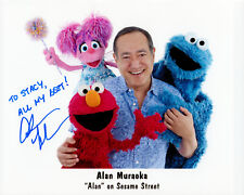Alan Muraoka Actor Autographed Signed 8X10 Photo "Sesame Street" Alan muppet